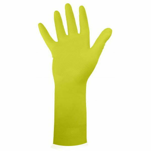 DURA-FIT™ Latex Reusable Glove, Flocklined