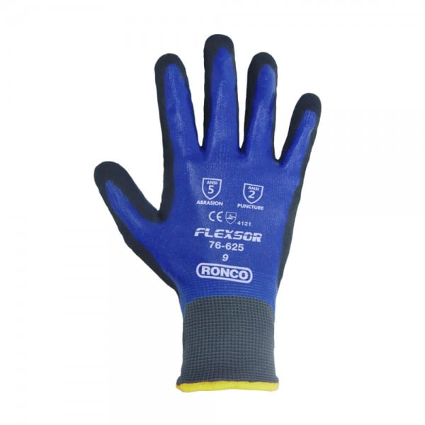 Ronco 69-572T PrimaCut™ Sandy Nitrile Palm Coated Cut Gloves