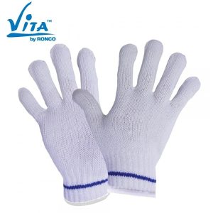 Polyester String Knit Glove