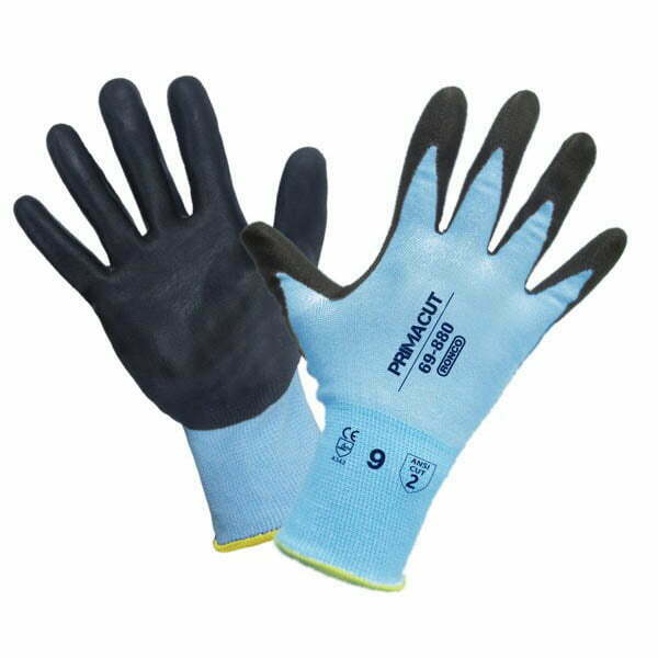 PrimaCut™ 69-880 Ultra-Thin PU Palm Coated HPPE Glove Cut Level CE 3 ...