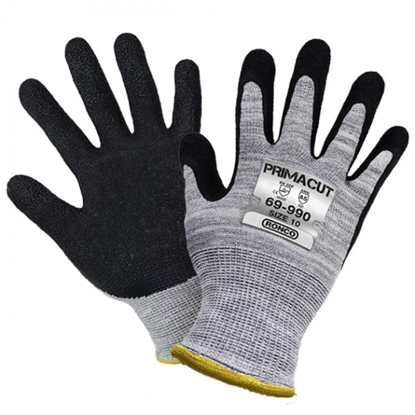 PrimaCut™ 69-990 Latex Palm Coated HPPE Gloves