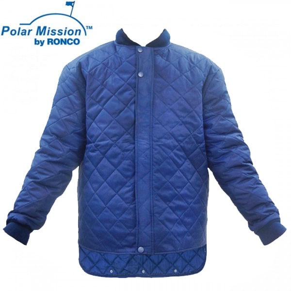 Quilted Freezer Jacket With No Pockets