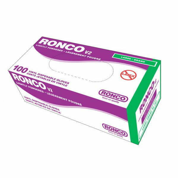 RONCO V2 Vinyl Disposable Glove (4 mil)