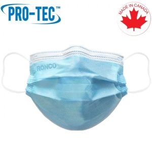 PRO-TEC 3 ply Pleated Masks, ASTM Level-2