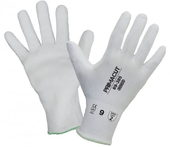 Primacut White Gloves (cut resistant)