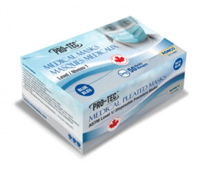 Pro Tec 3 Ply Pleated Masks Astm Level 1 Box.jpg