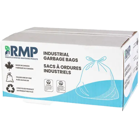 Garbage Bag 2 X Strong 25 X 50 1.9ml Black 194l Jm683