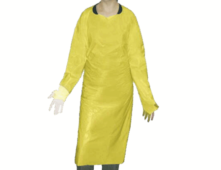 Gown Cast Polyethylene With Thumb Loops9